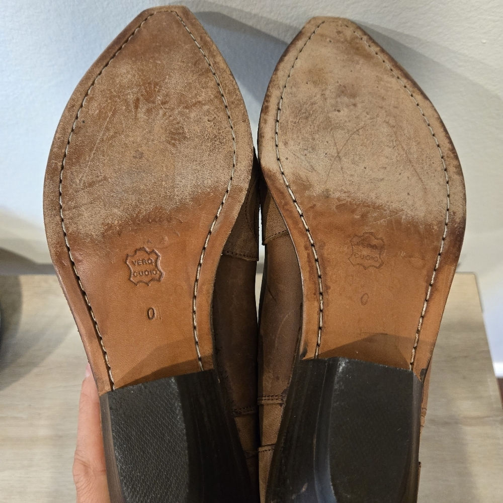Seychelles Boots Brown Leather Size 10 - Picture 5 of 6
